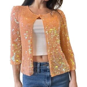 Sequin Cardigan